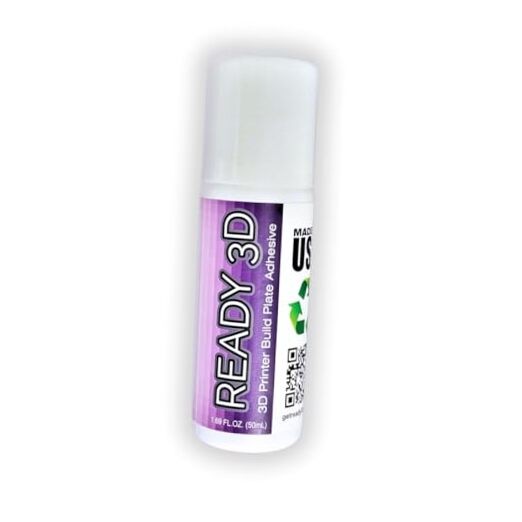 3D Printer Build Plate Adhesive (50mL) - Excellent Hold and Easy Release -
