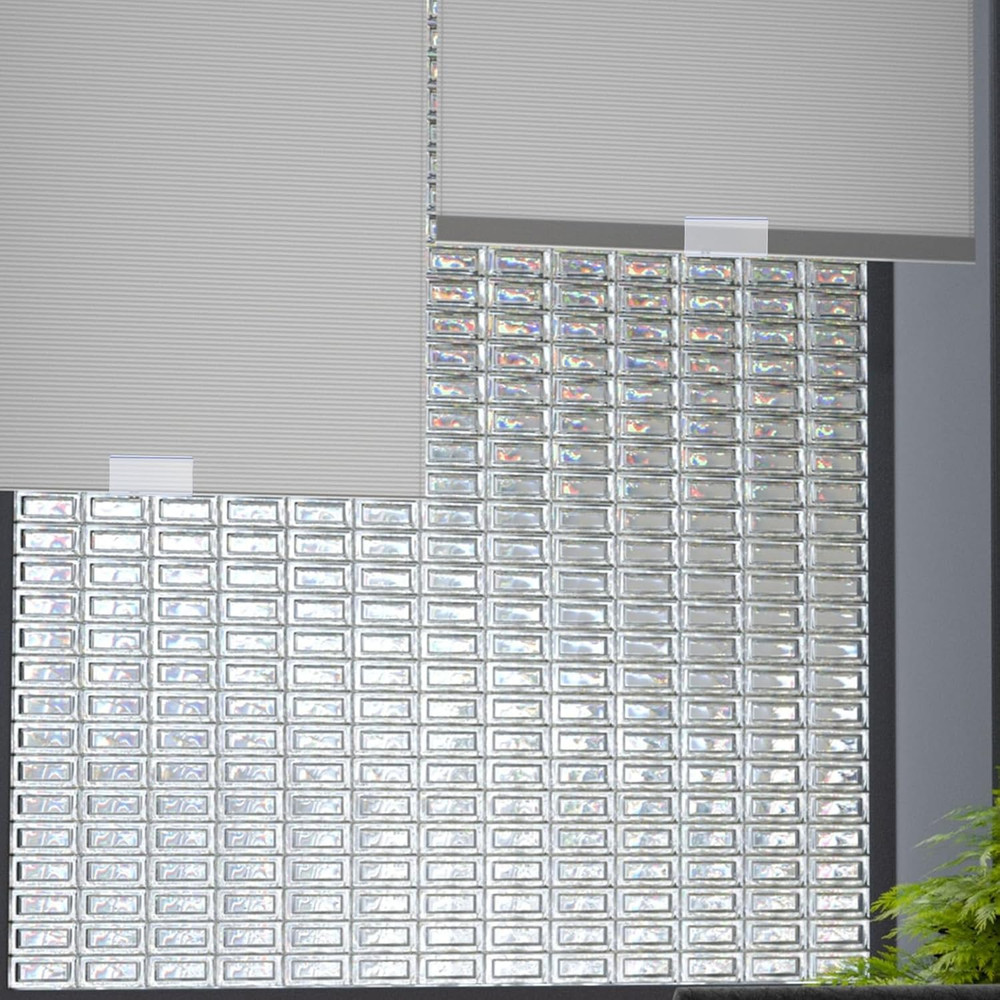 4 PCS Clear Plastic Window Shade Pulls, Roller Shades Hem Grip for Windows, Pull