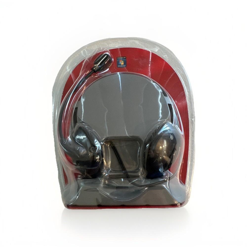 Microsoft Lifechat LX-2000 Compact Mobile Headset Foldable Microphone PC/MAC NIB