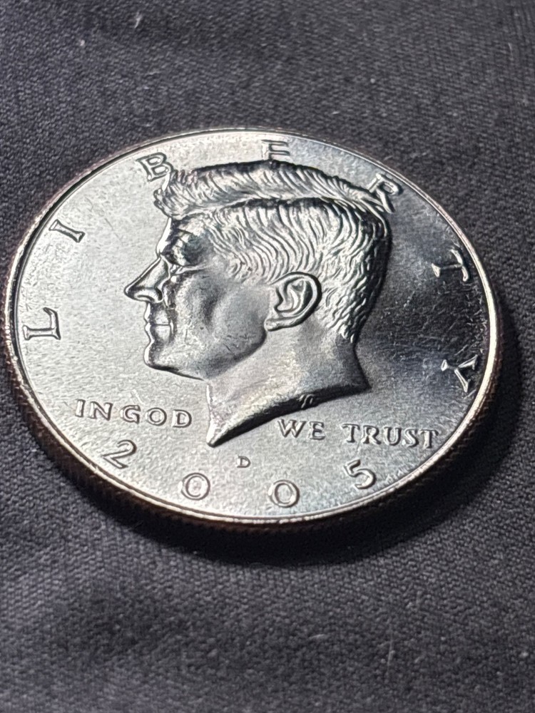 2005-S Proof Kennedy Half Dollar • Deep Mirror Finish • Sharp Strike