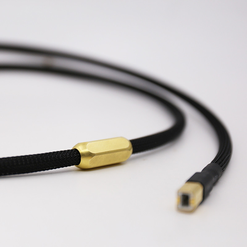 OCC Copper Cord USB 2.0 Cable A-B HiFi Decoder Data Wire Type A to Type B