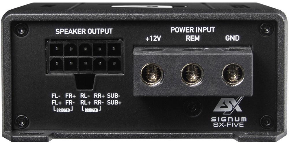 ESX SX-FIVE - 5 Channel Mini Amplifier Digital