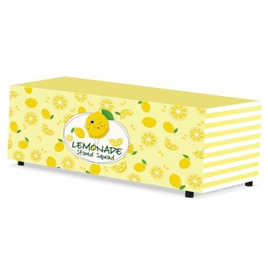 24" x 118" Lemonade Tablecloth for Lemonade 24" X 118" (Rectangular) Yellow