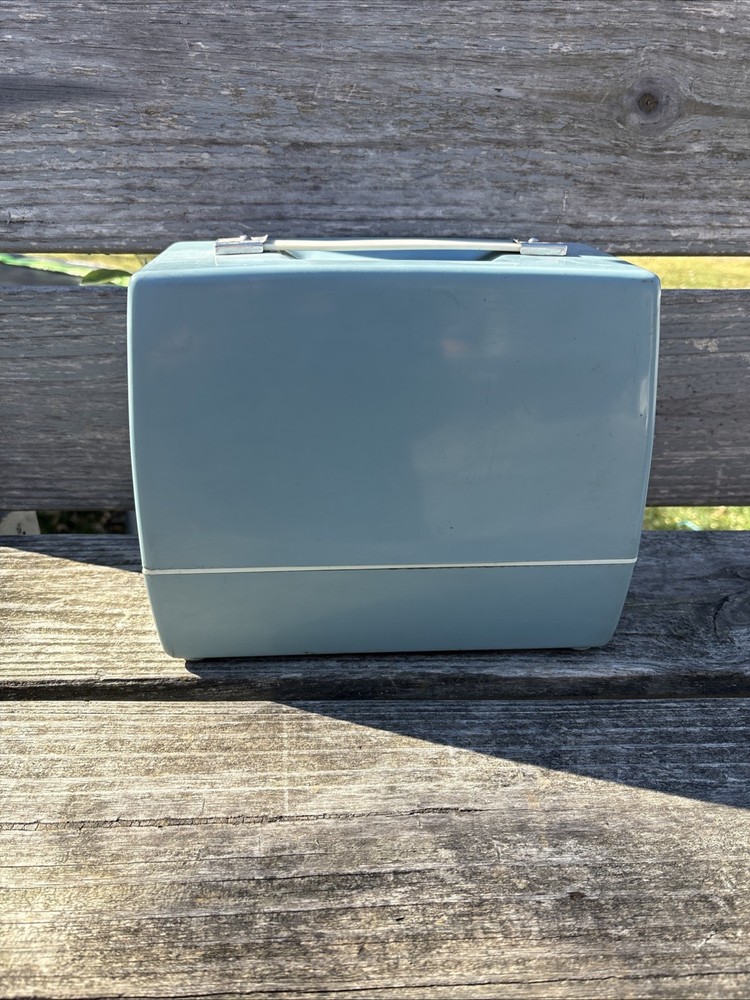 Sisters Electic Mini Sewing Machine Blue In Case Parts Only