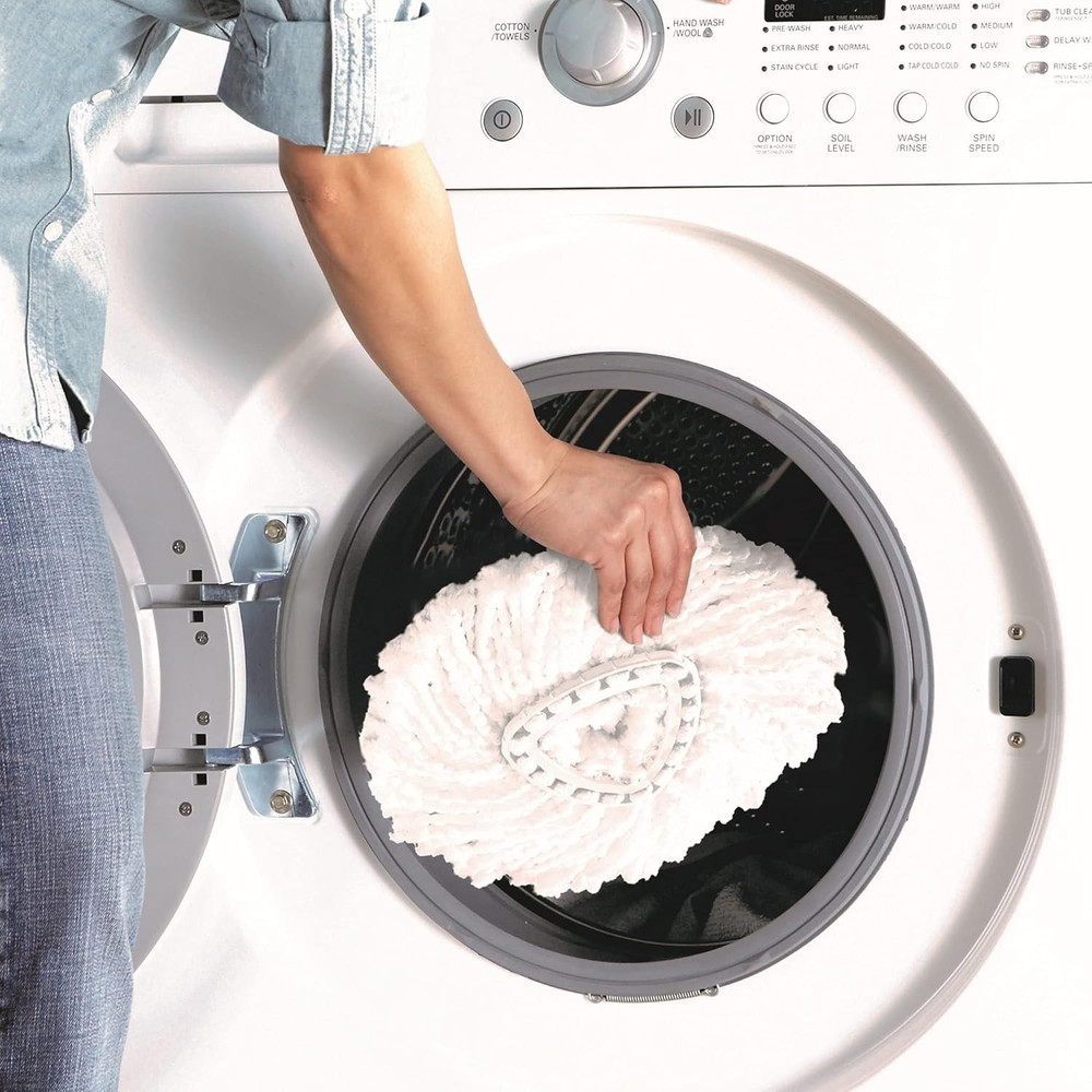 EasyWring Microfiber Spin Mop and Bucket Cleaning System