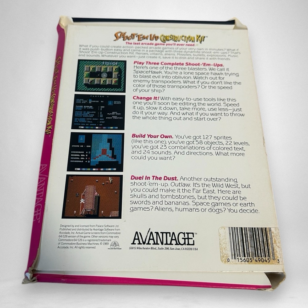 Avantage Shoot 'Em Up Construction Kit for Amiga