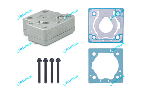 Air Brake Compressor Cylinder Head for Cummins ISX / 4089206 / 9111539212