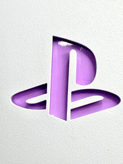Playstation 5 Ps5 Customized Vinyl Logo Sticker Insert For Slim or Launch Model