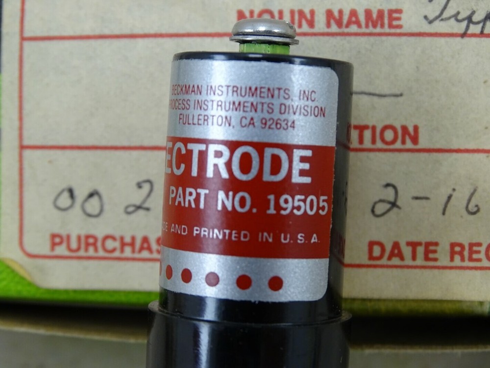 Beckman Ind. Glass Ph Electrode , 19505