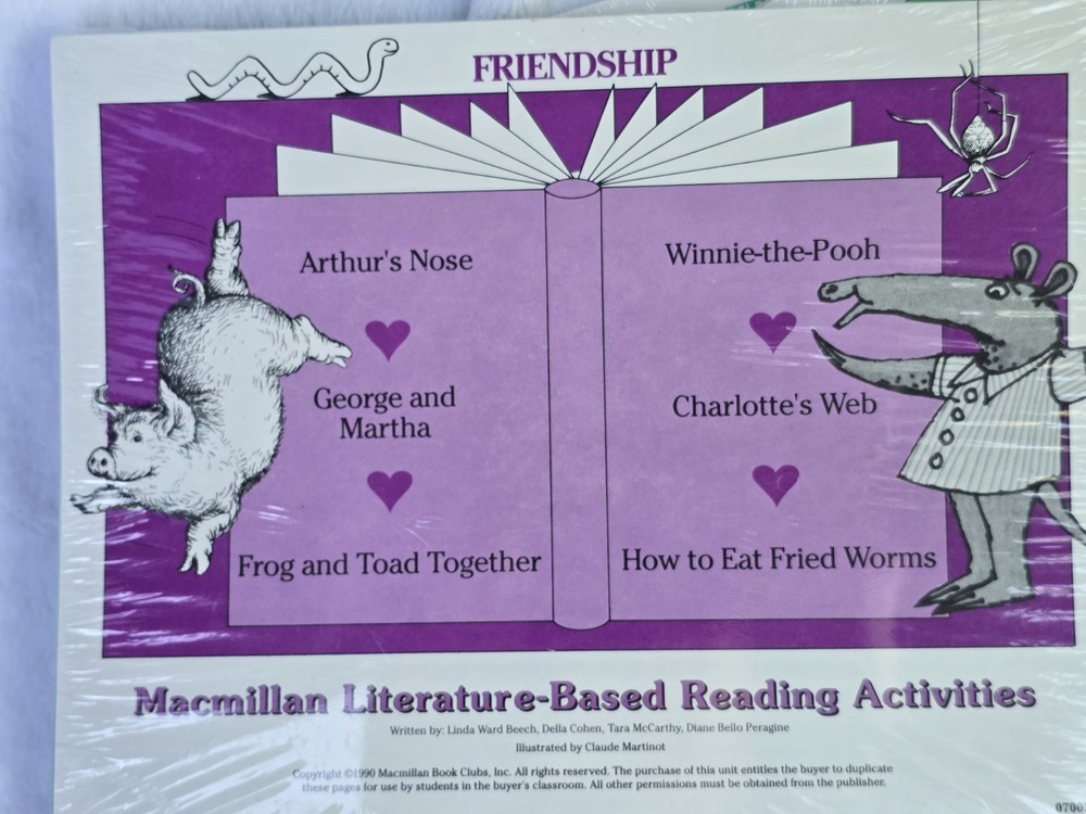 Macmillan 1990s Learning Material Reading Activities Lot Bundle Vintage