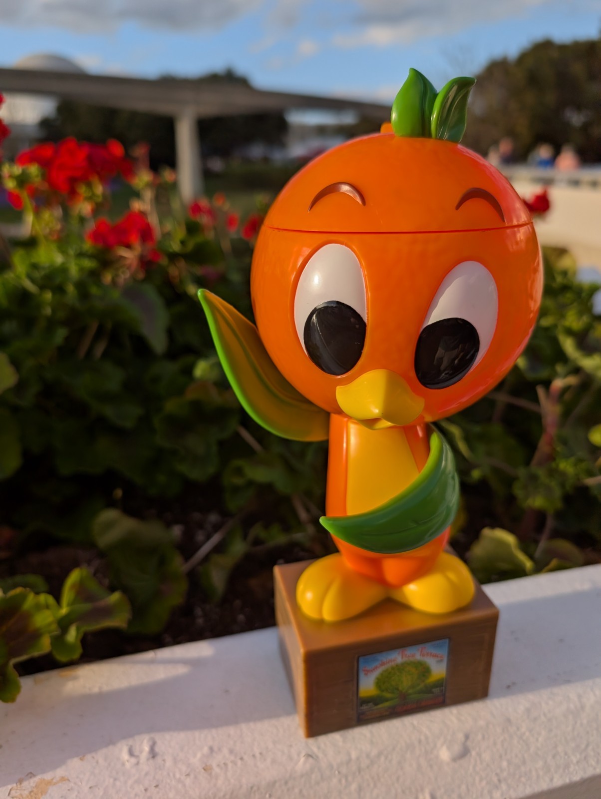 NEW🌟Disney Parks 2026 Epcot Flower & Garden Festival Orange Bird Sipper Cup