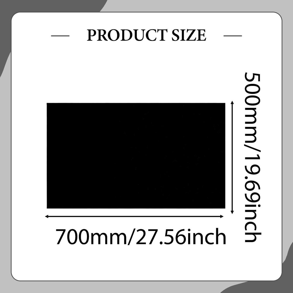 Fireproof Welding Blanket Grill Insulation 3mm Thick Insulation Pad Fire Pit Mat