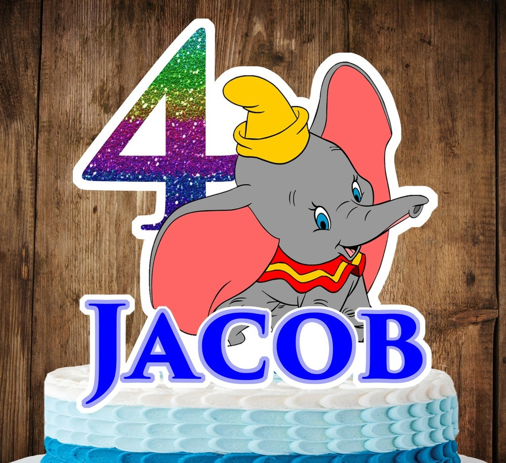 Dumbo Cake Topper