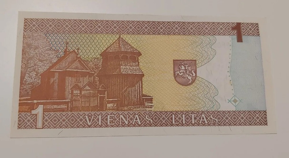 Lithuania, 1 Litas, 1994, P-53, UNC