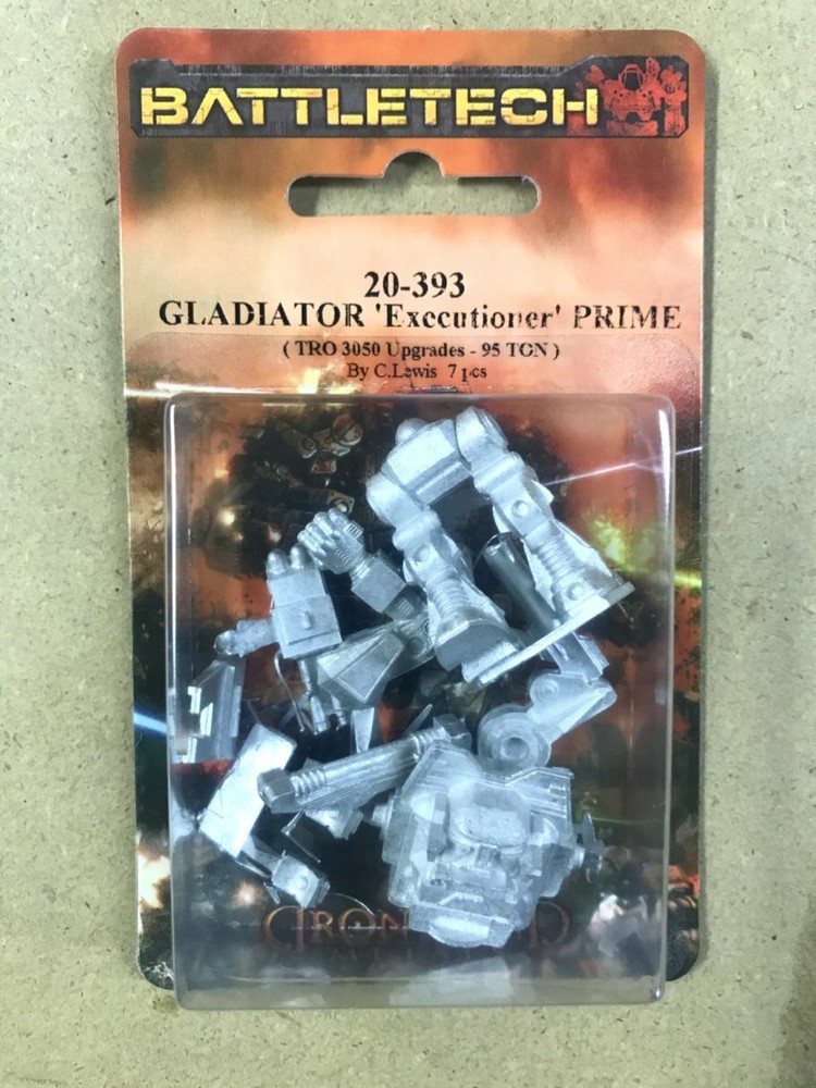 Battletech Miniatures - Gladiator "Executioner" Prime  20-393 - Iron Wind Metals