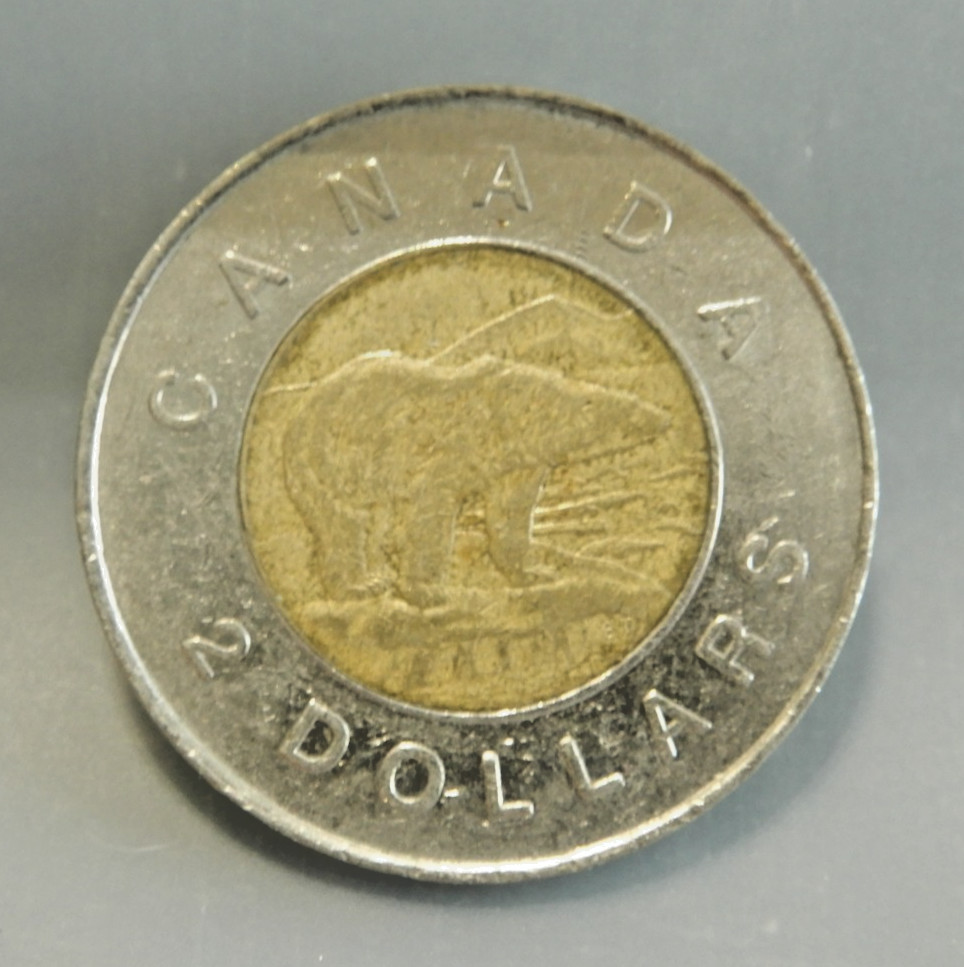 1996 Canada $2 Toonie Coin
