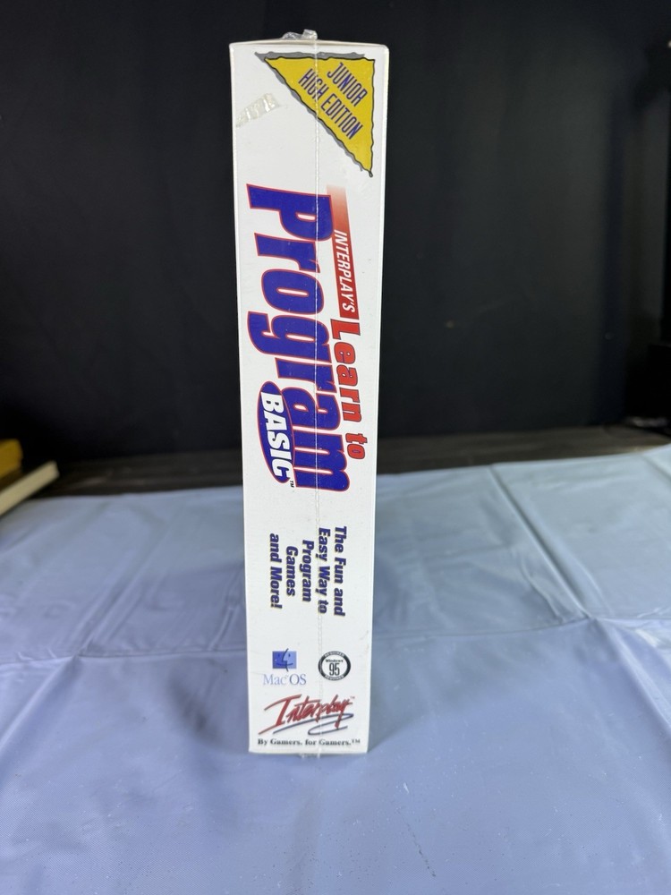 Interplay’s Learn to Program Basic Edition Vintage Windows New Sealed 1998