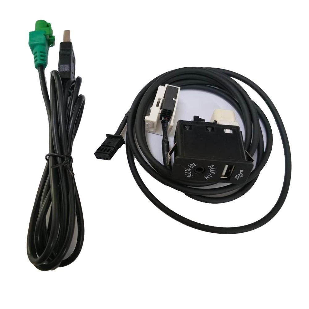 High performance USB AUX Input Socket Adapter for BMW CD 12PIN Interface