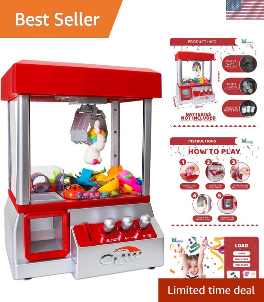 Interactive Claw Machine Game - Develop Problem-Solving Skills While Playing