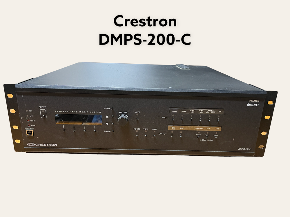 Crestron DMPS-200-C HDMI Pro. Media System