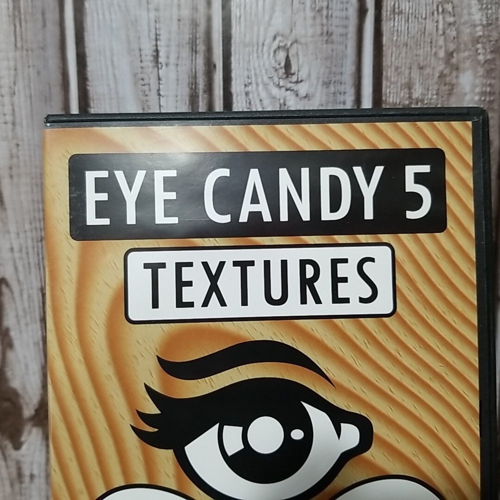 Alien Skin Software Eye Candy 5: Textures 5.0 Seamless Texture Generator w/ Book