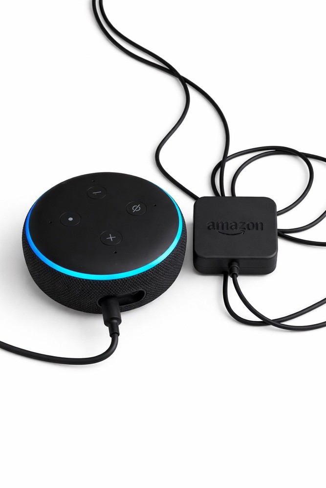 Amazon Echo Dot (3rd Gen) Smart Speaker Model 36EBT3 w/ Power Adapter
