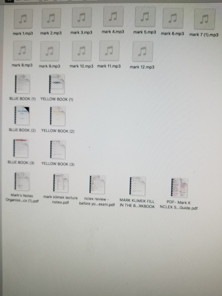 2023 NCLEX Review Notes with shared Mark Klimek Blue & Yellow Book Cd Bundle