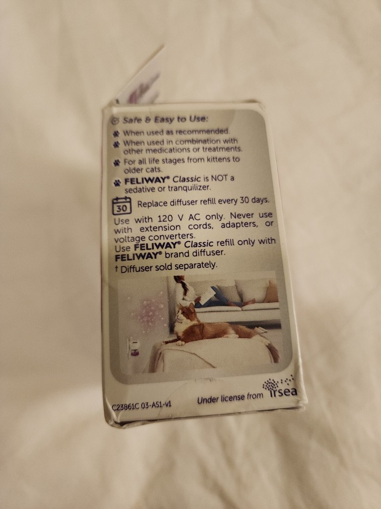 Feliway Classic Diffuser Refill 48 Ml Cat Constant Calming 2 Refills