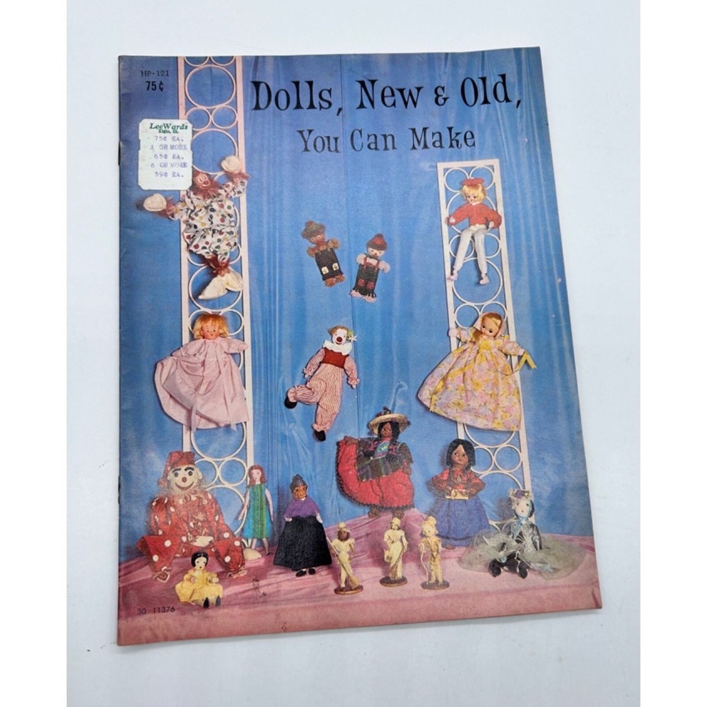 Dolls, New and Old You Can Make 1967 Hazel Pearson