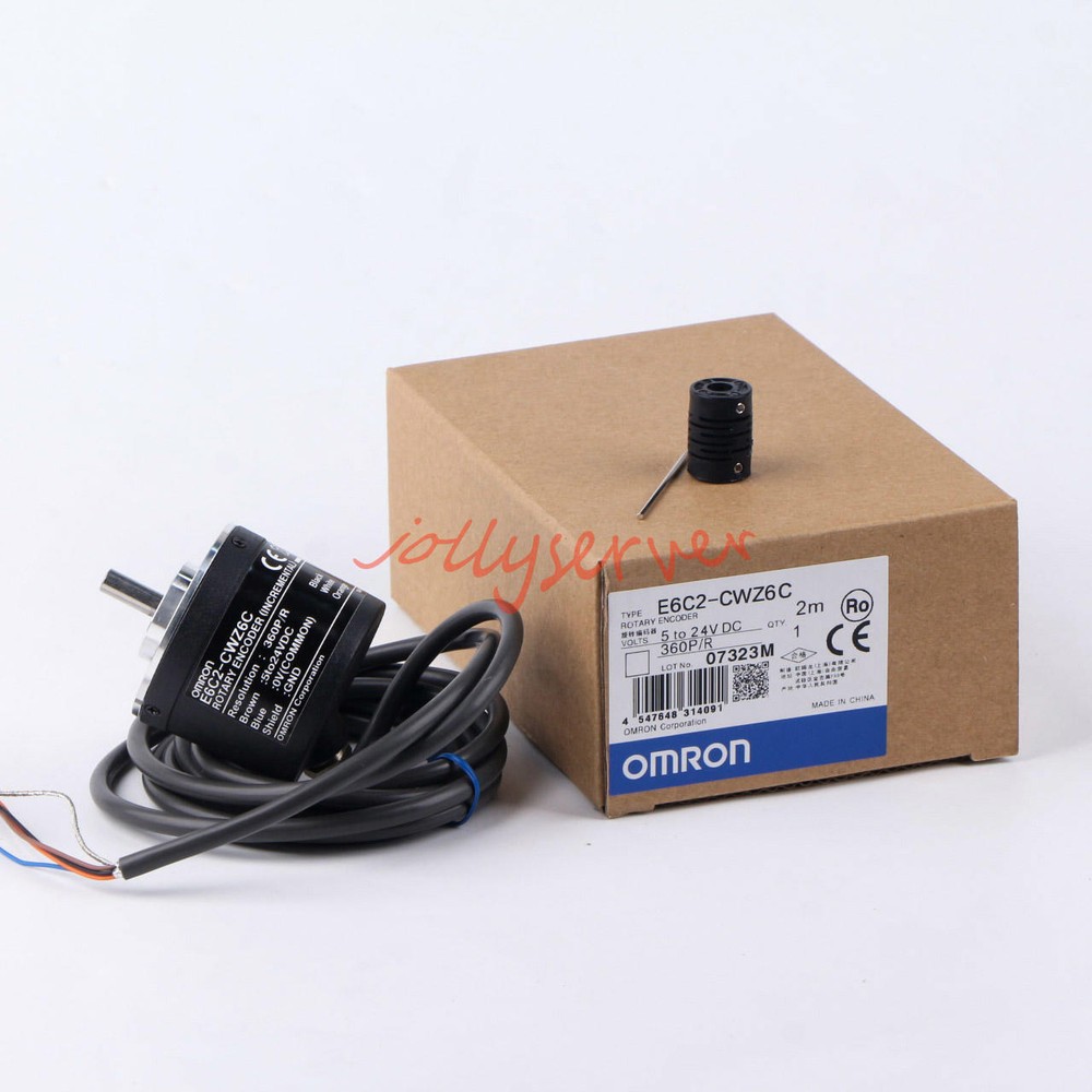 1PCS New Omron Rotary Encoder E6C2-CWZ6C 360P/R-