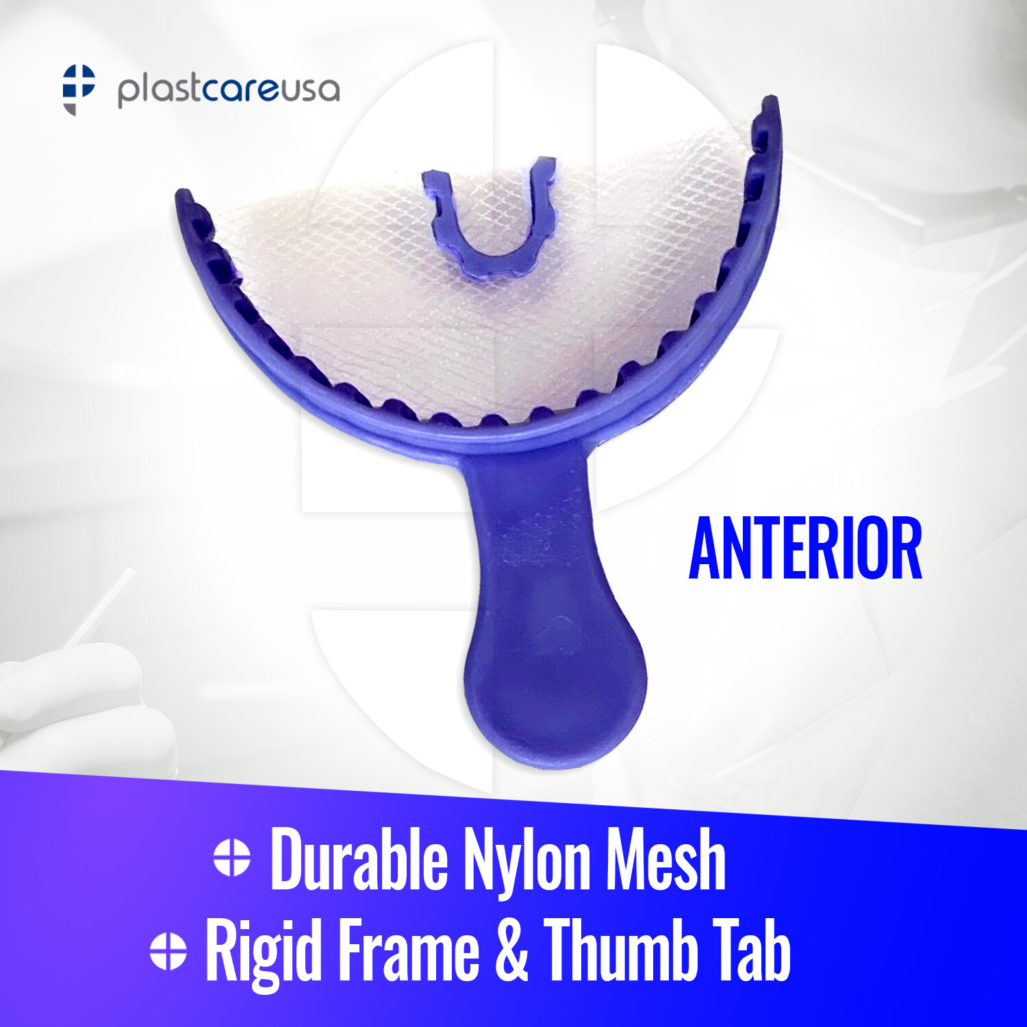 35 Anterior Dental Bite Registration Impression Trays, Mold Alginate Teeth 1 Box