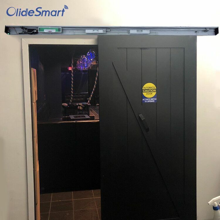 Automatic Single Barn Door Motorized Hardware, Residential Sliding Door Opener