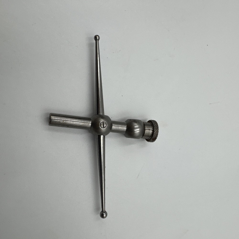 Starrett 196A1Z Dial Indicator Universal Back Plunger - With Red Hard Case!