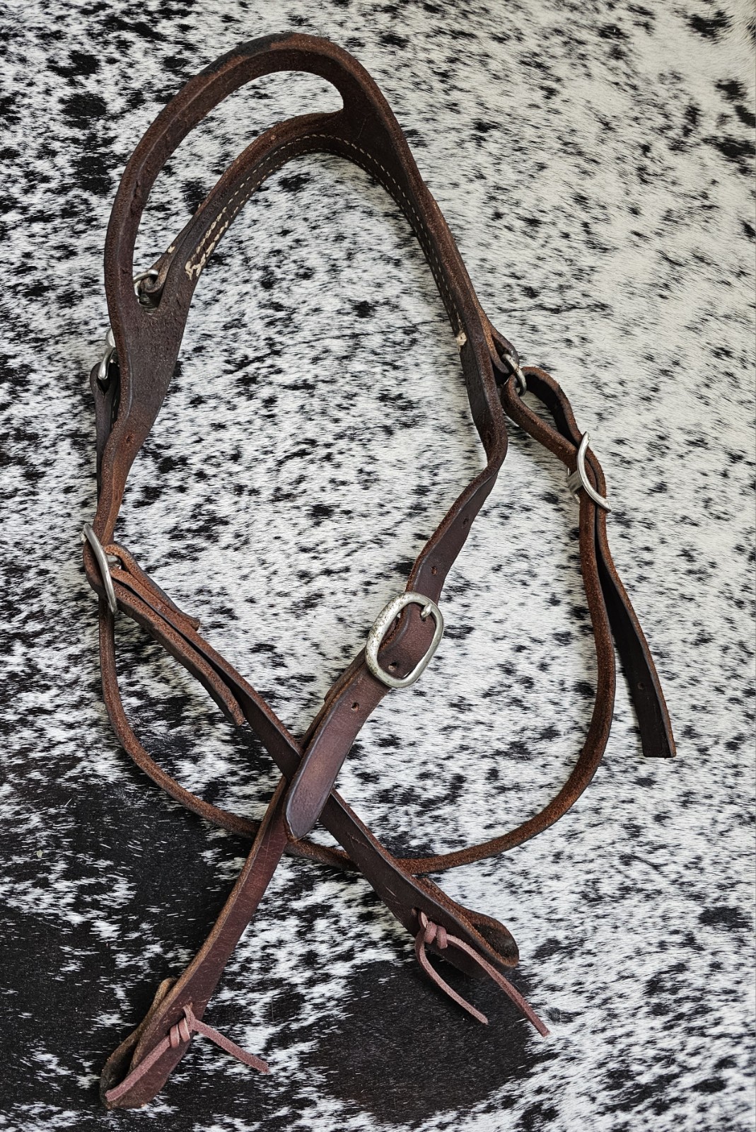 One Ear Headstall With Throat Latch