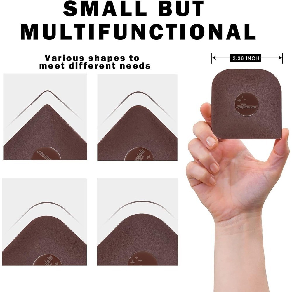 Pan Scraper, 5 Pcs Pot Scraper Plastic, Pot Scraper Non Scratch for Cast Iron,