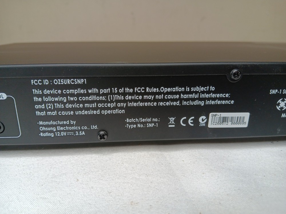 URC Total Control SNP-1 Streaming Network Player