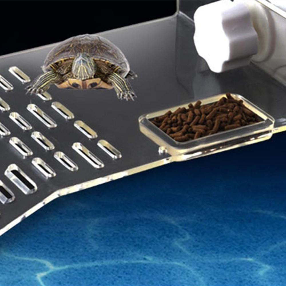 Large Size Acrylic Turtle Basking Platform, Fish Tank Aquarium Platform Tortoise