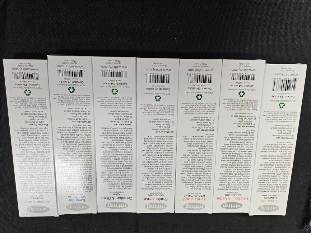Chakra incense sticks lot