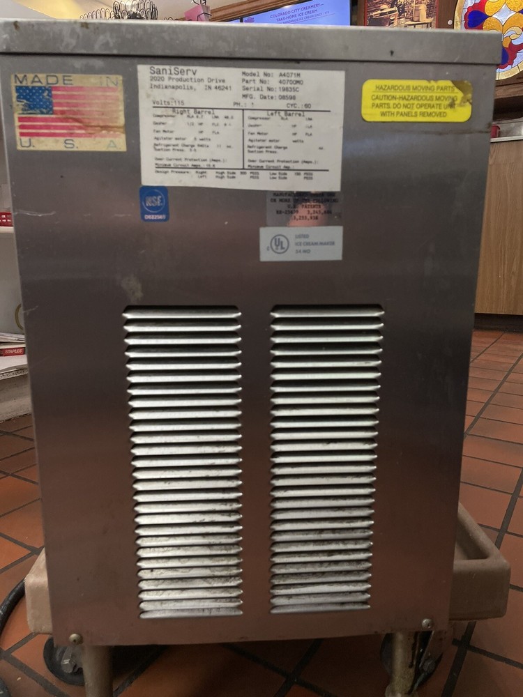 SaniServ Soft Serve Yogurt