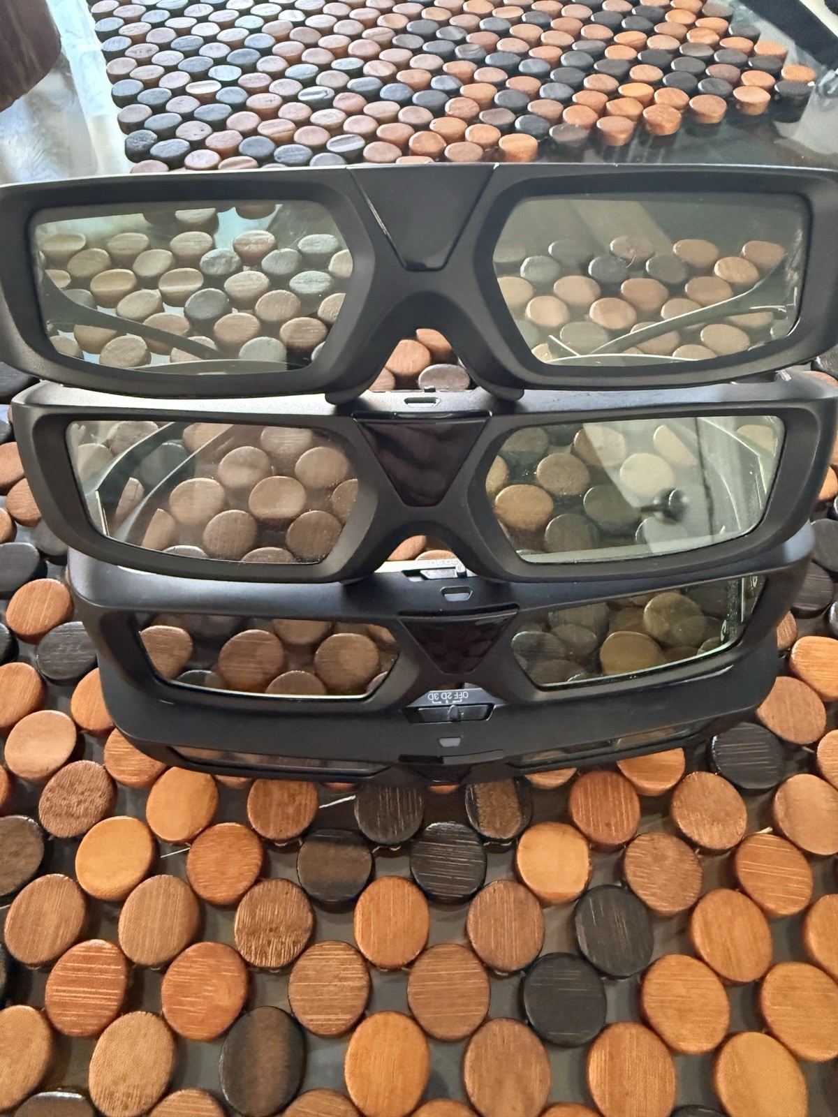 Sharp 3D Glasses - 4 Pair LOT