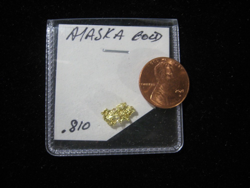 ALASKA GOLD NUGGET  .810 GRAM