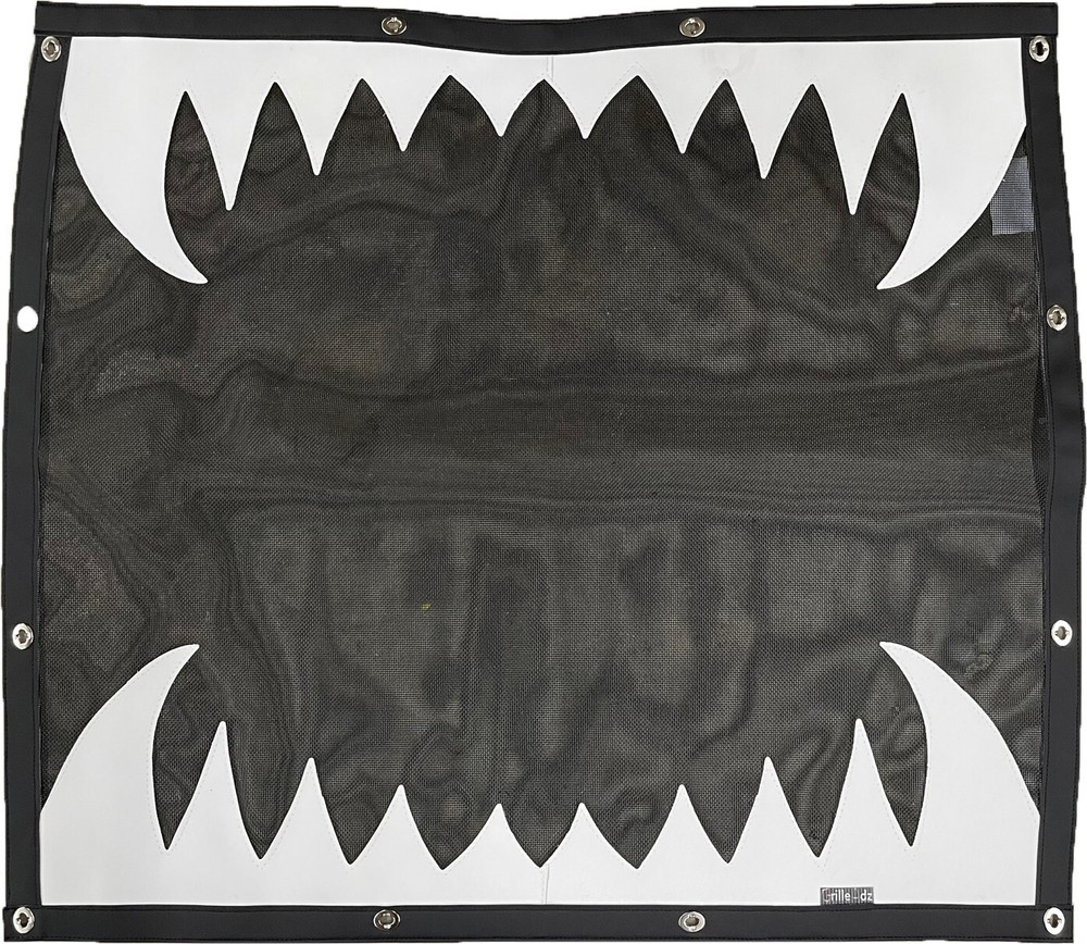 Premium GrilleAdz Jaws Bugscreen for Peterbilt 589