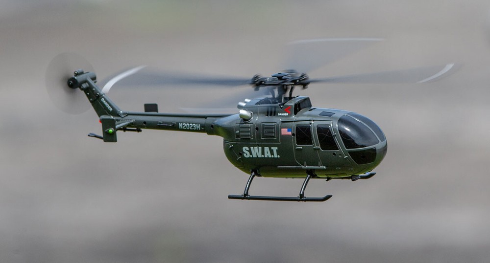 Hero Copter RC Helicopter CANOPY BODY SHELL -SHERIFF-