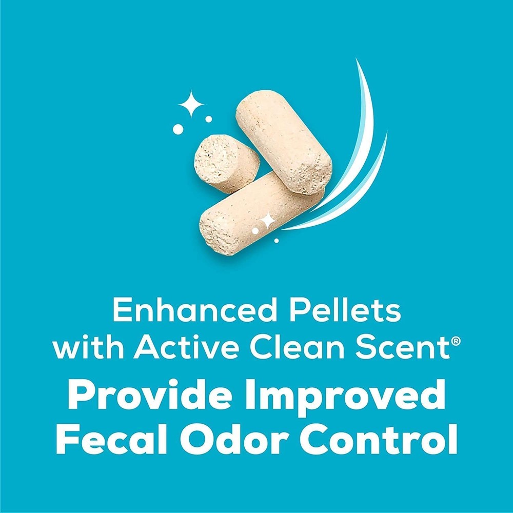 Bundle (2) Cat Breeze Enhanced Active Clean Scent Cat Litter Pellets, Refill ...
