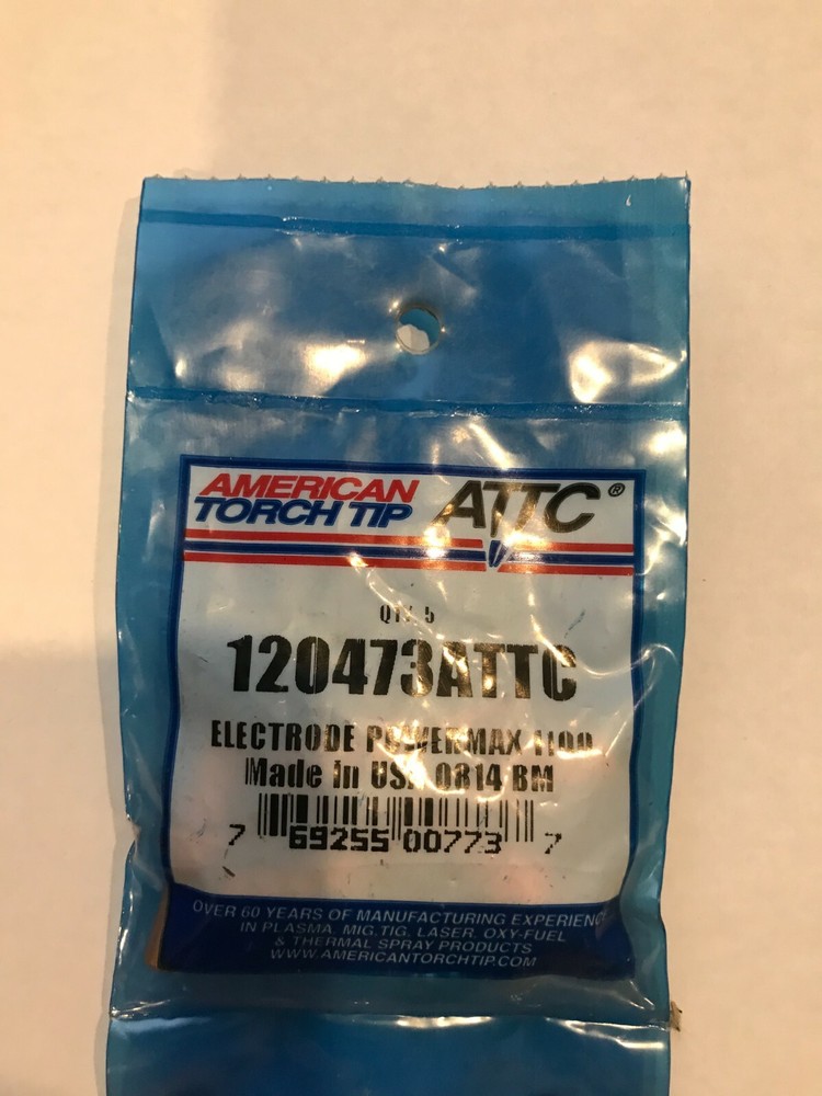 AMERICAN TORCH TIP 120473 ELECTRODES FOR HYPERTHERM PLASMA