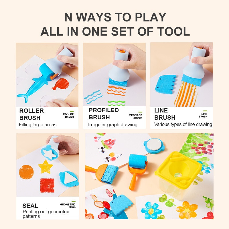 Mideer Finger Paint All-in-one Set