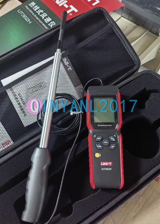 UNI-T UT362H Hot Wire Anemometer Sensor Wind Velocity/Volume/Temperature Tester