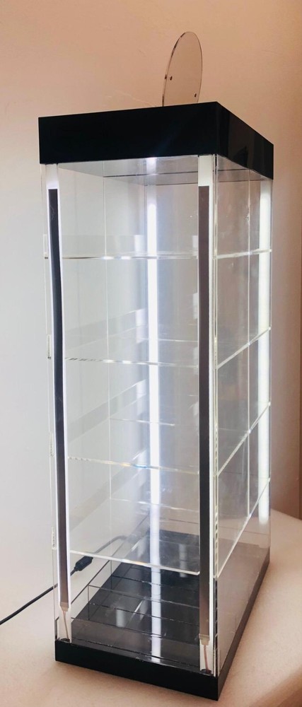 Counter Top Acrylic Display Stand with 4 LED Light  Using for  Multi-Purpose
