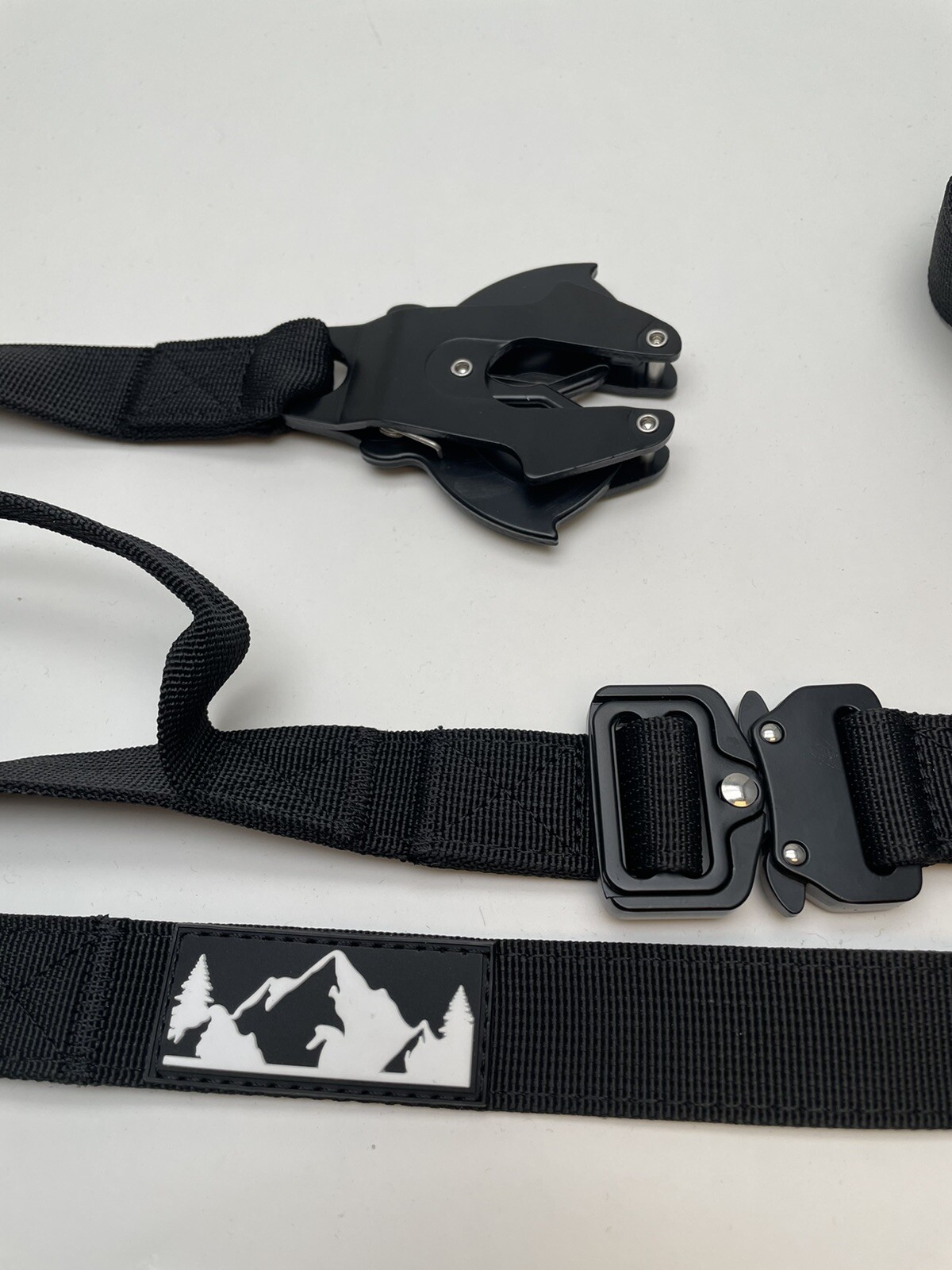 TACTICAL Dog Leash - Heavy Duty Load Bearing Quick Connector Release Buckle