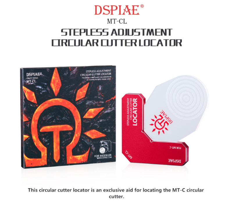 New DSPIAE Stepless Adjustment Circular Cutter Model Building Hobby Craft Tools